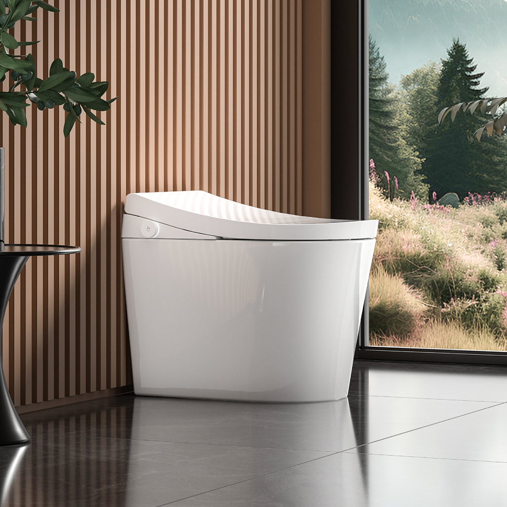 【小户型轻智能】卫小二S50人体工学小尺寸半智能马桶一体静音虹吸