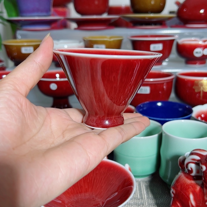 鬼***5景德镇玉郎亭陶瓷福利杯