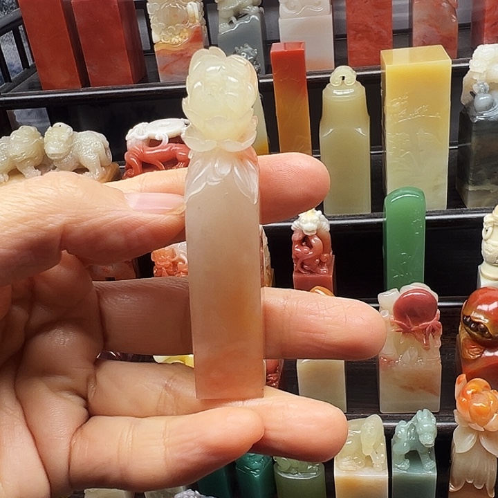 印石寿山石寿山石手工雕刻