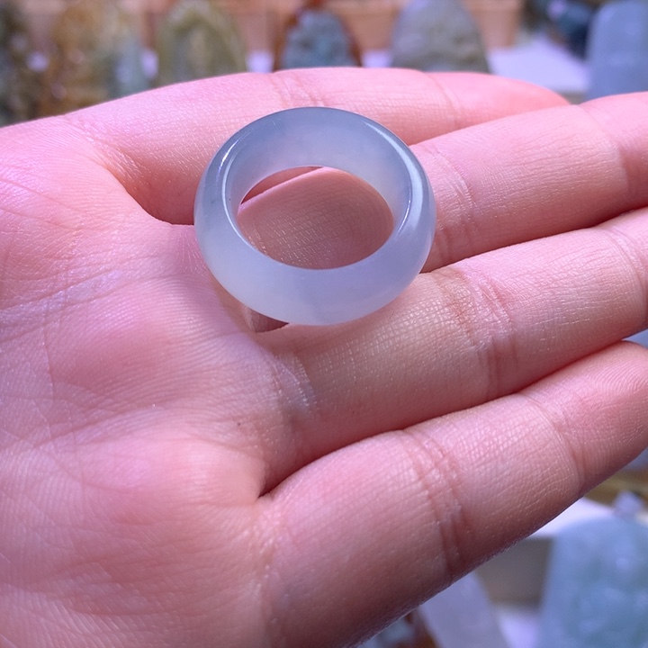 未镶嵌定制翡翠戒指