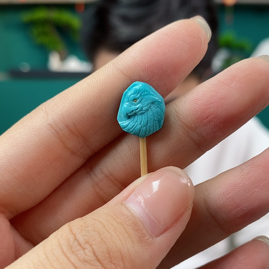 绿松石珠宝奇石未镶嵌