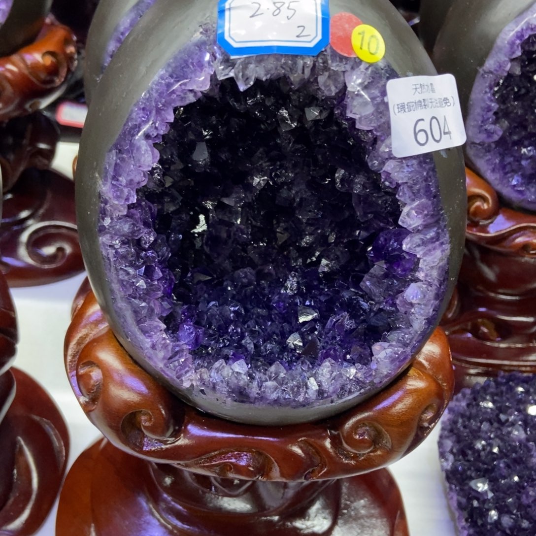 紫晶大型摆件（非配饰）未镶嵌琪
