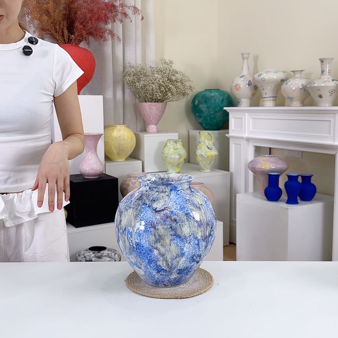 瓶景德镇陶瓷高23口10闪46号