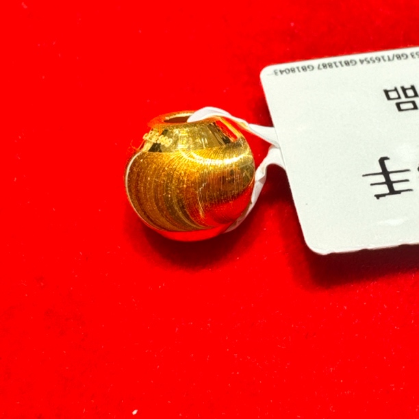 【夕夕专享】足金999 猫眼珠 GP 0.57（添金纳福）