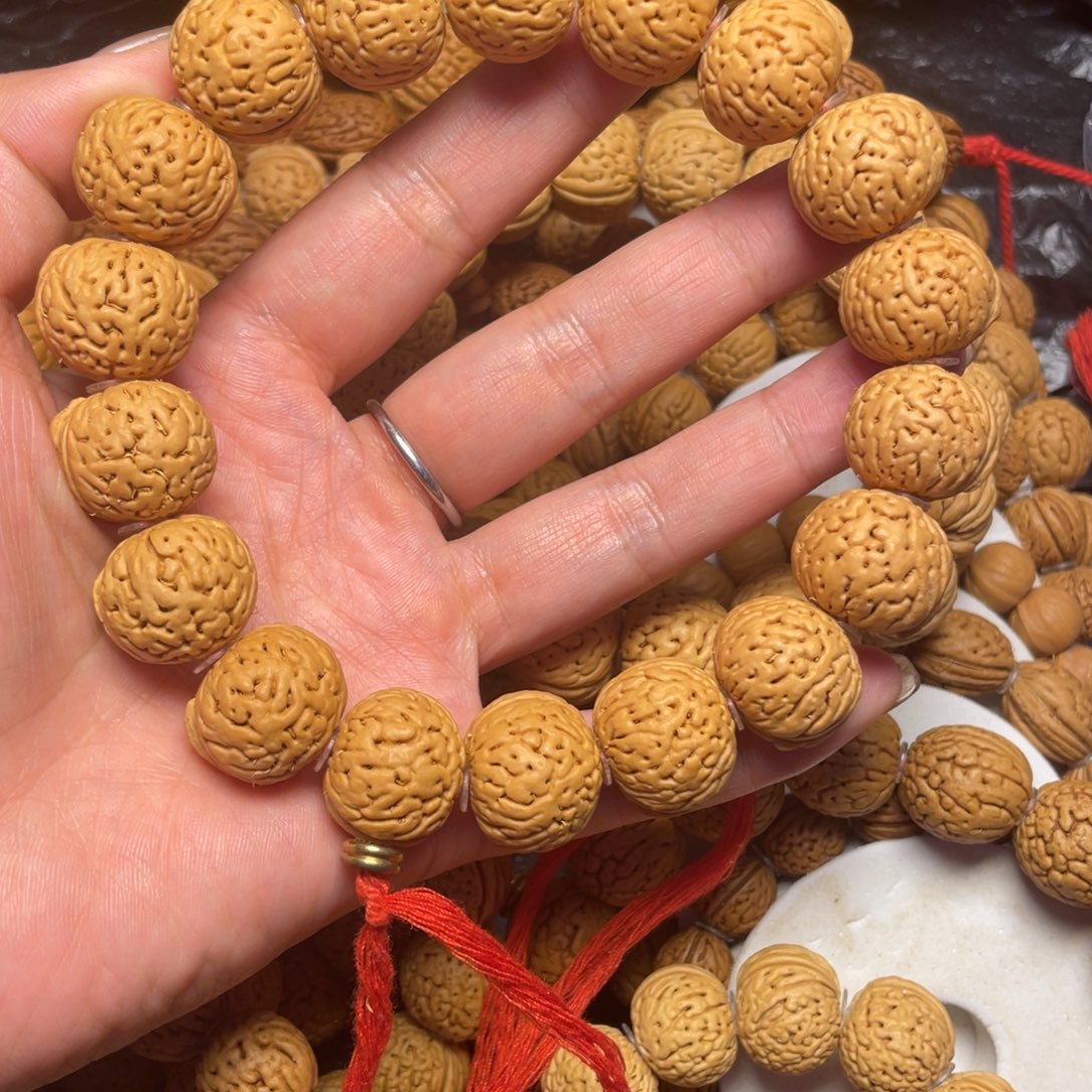 不***见桃木桃核手串20+王者南瓜