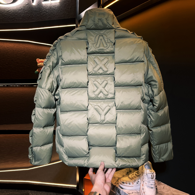 L【25734】男高奢90白鸭绒羽绒服2025冬季新款潮流时尚保暖厚款外套