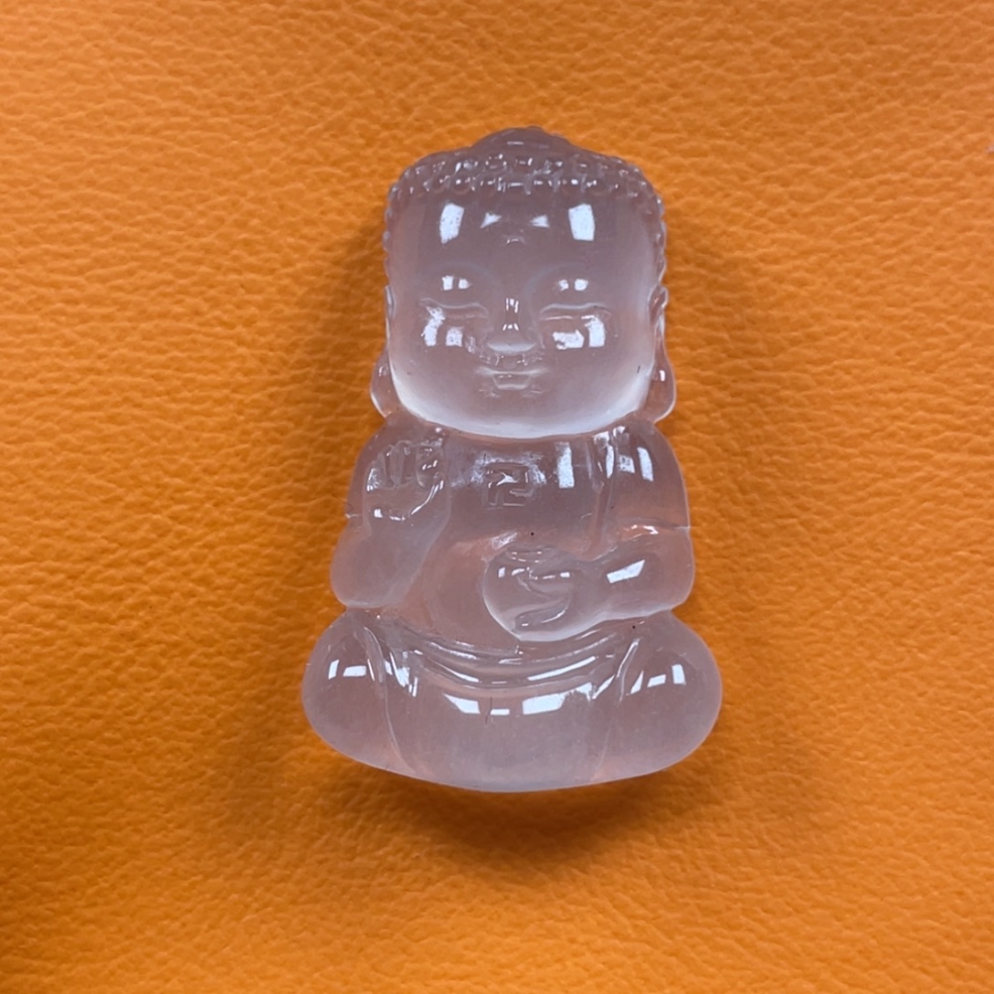 石英质玉未镶嵌颈饰宝宝佛