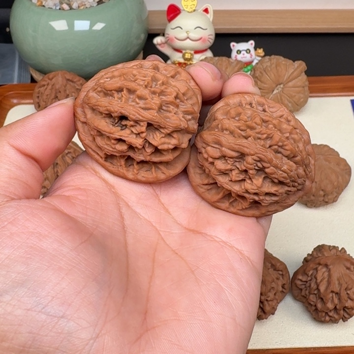 撸****把件文玩核桃虎头42