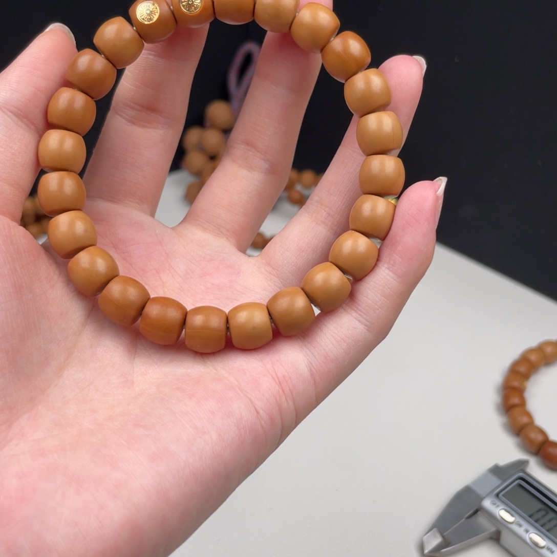 手串猴头核桃全品无暇双标切王自然走色48.8