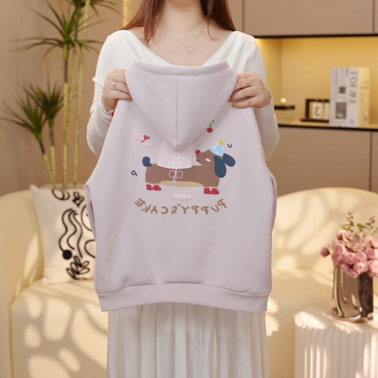 【糖宝魔豆】女童冬装加绒棒球服新款洋气冬季加厚棉服女孩连帽外套