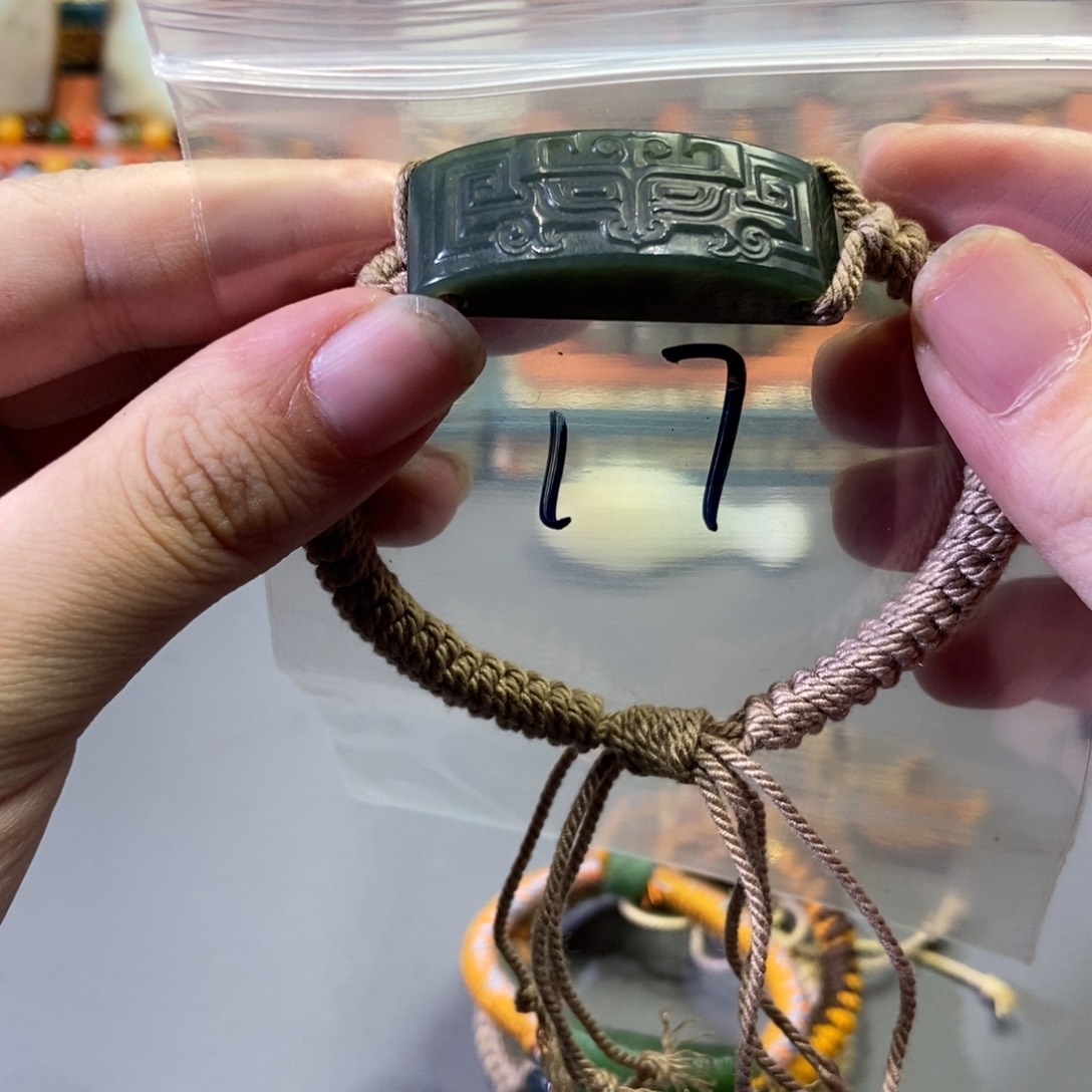 和田玉颈饰未镶嵌天****a