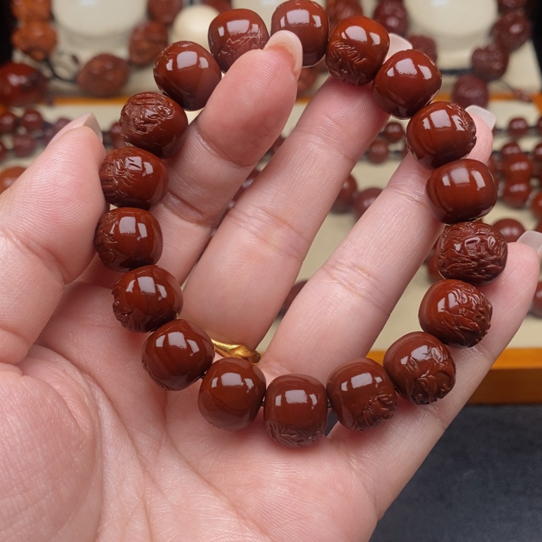 橄榄核吊坠w****j老型山水