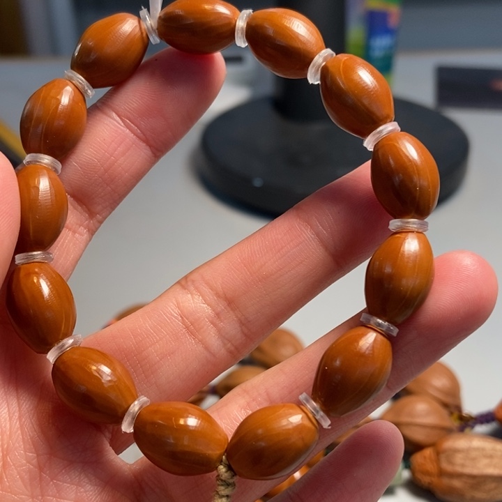 橄榄核手串/手链水晶核手串