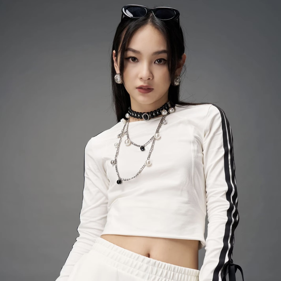 adidas/阿迪达斯DANCE LS TEE女子舞动时尚运动休闲长袖T恤KG3861