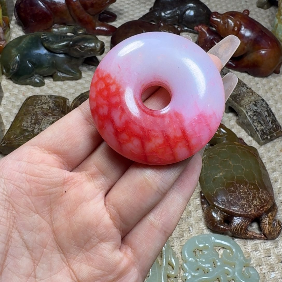 白玉菩提吊坠挂件