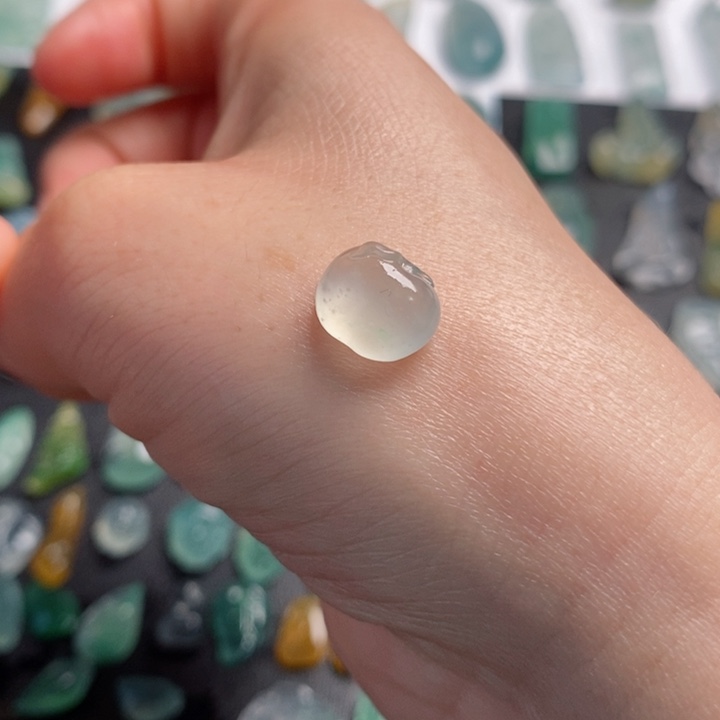 定制翡翠未镶嵌苹果