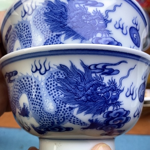 景德镇陶瓷藏式茶碗