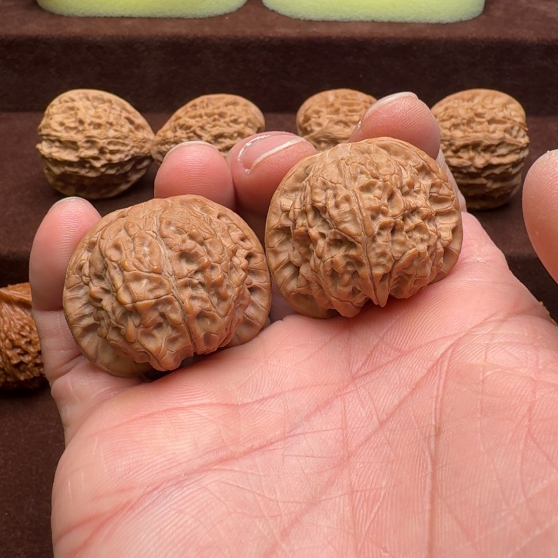 文玩核桃把件血麒麟40