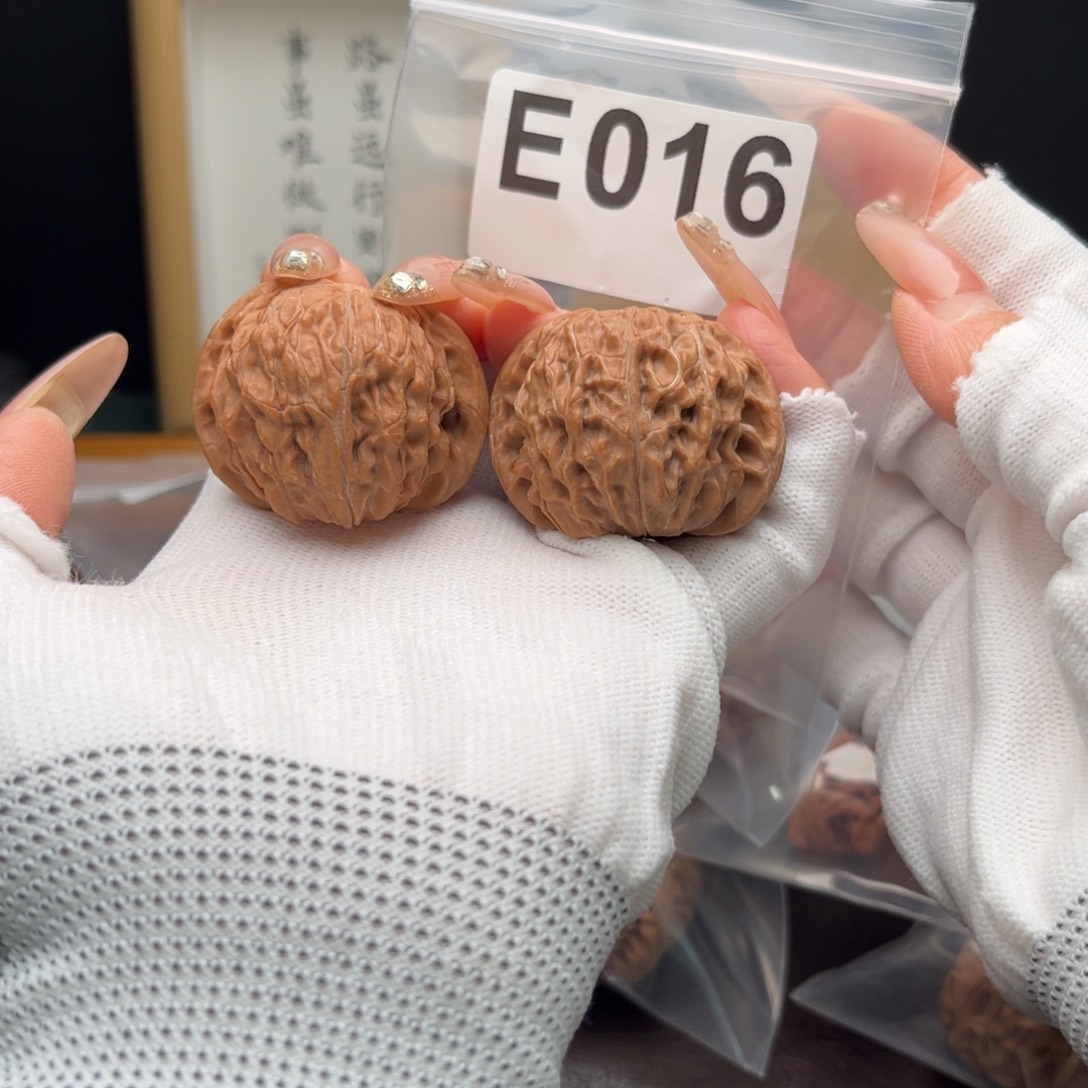 把件文玩核桃40磨盘e016