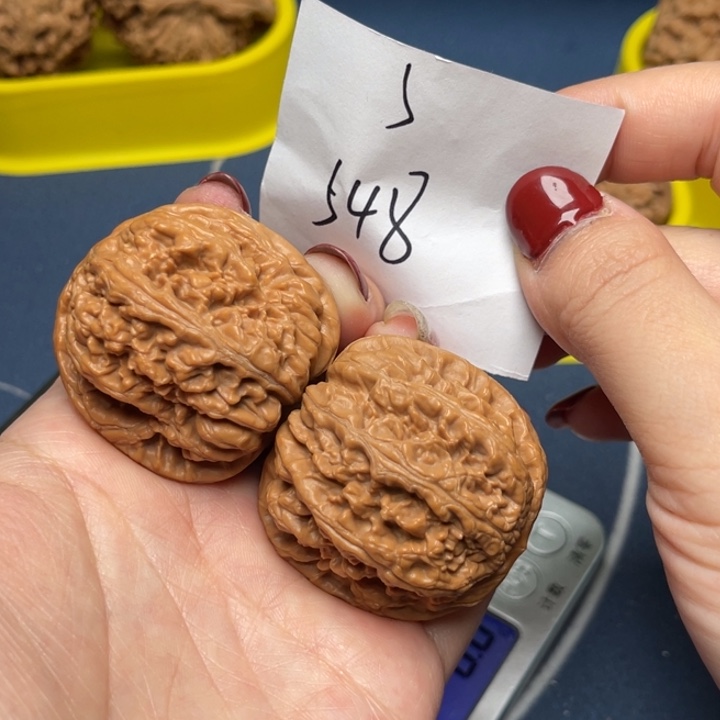 文玩核桃把件粗筋40