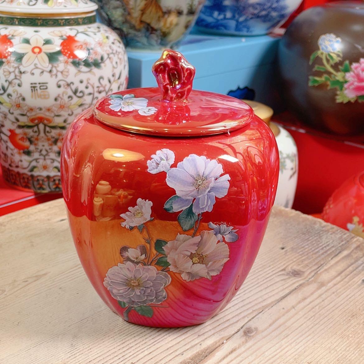【闪购商品】罐陶瓷茶叶罐密封罐