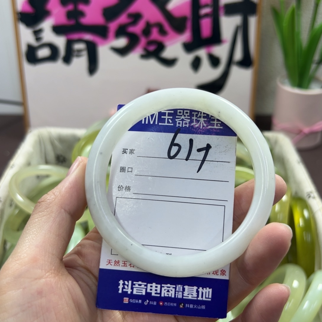 蛇纹石玉手镯未镶嵌42