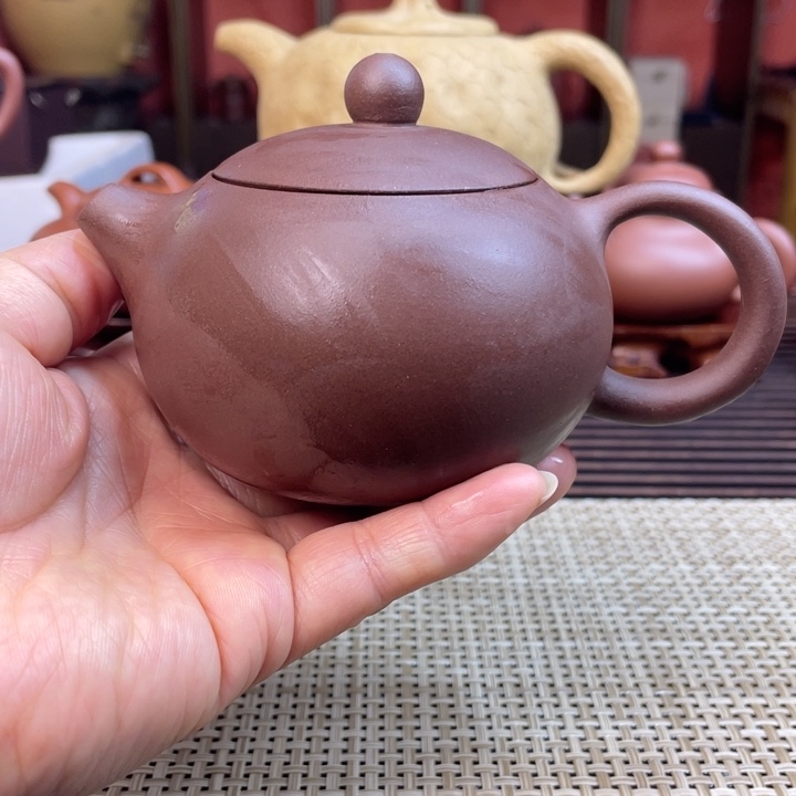 紫砂茶壶西施壶老泥