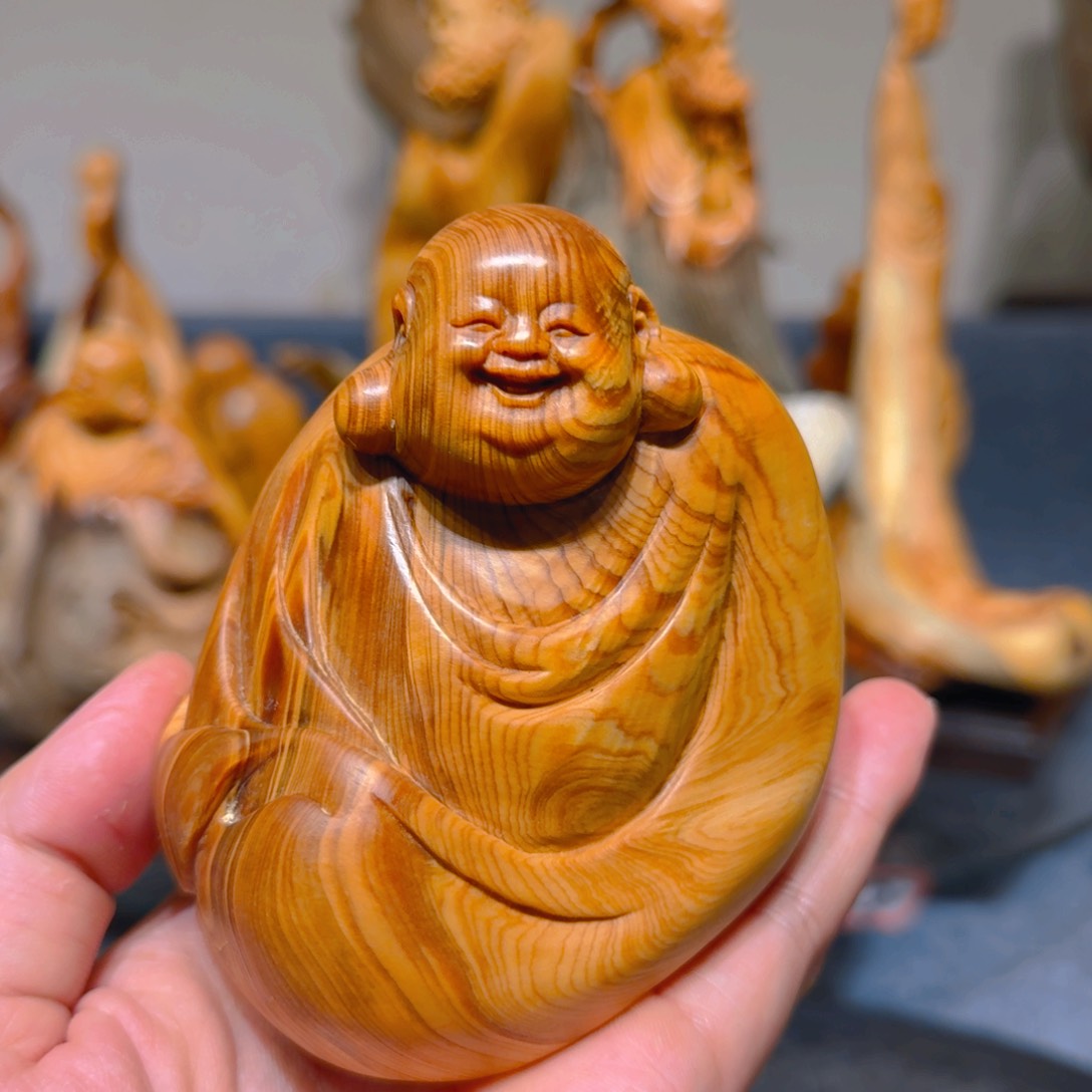 柏木（崖柏）崖柏手把件摆件