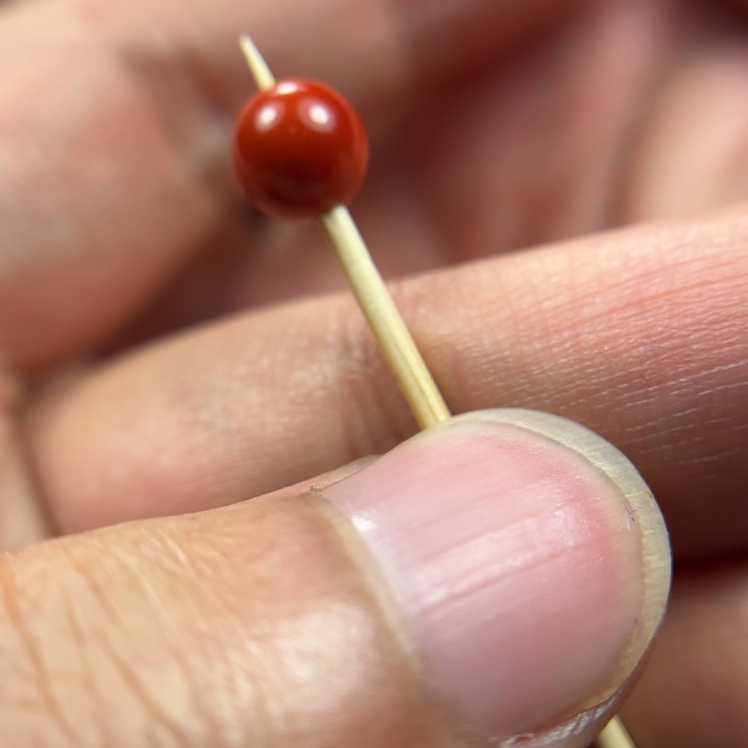 ****南红玛瑙圆珠未镶嵌