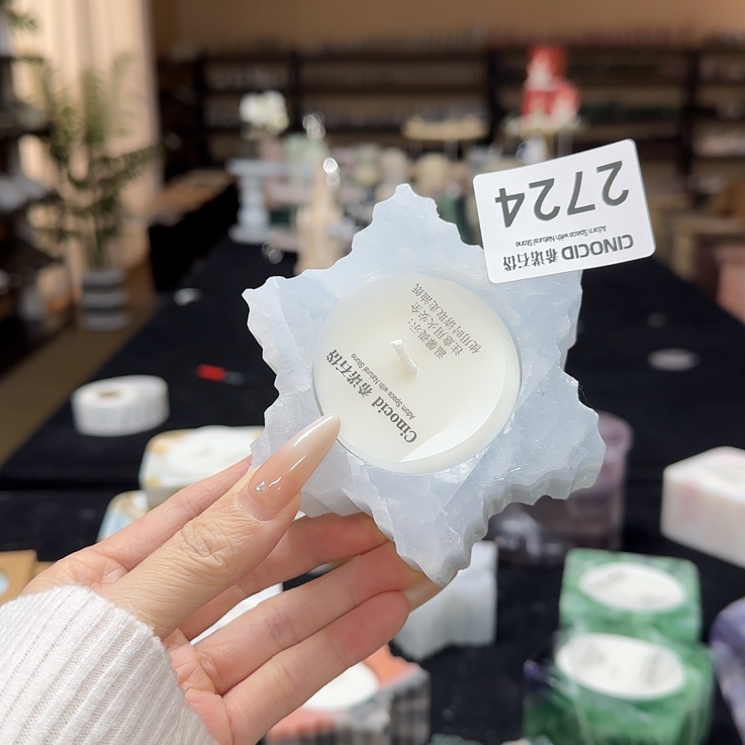 2724蓝水晶雪花香薰（爆蓝）