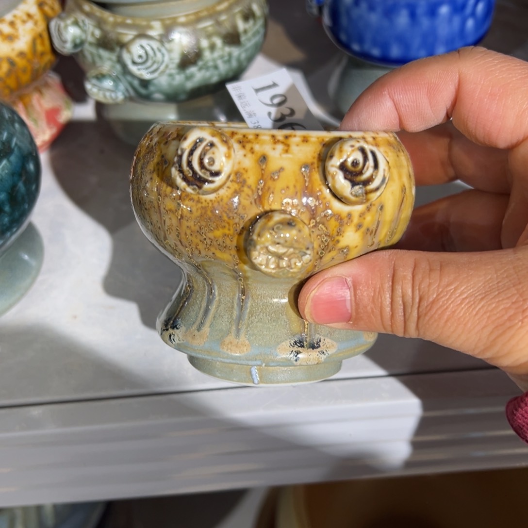 红陶口6 景德镇手工花盆