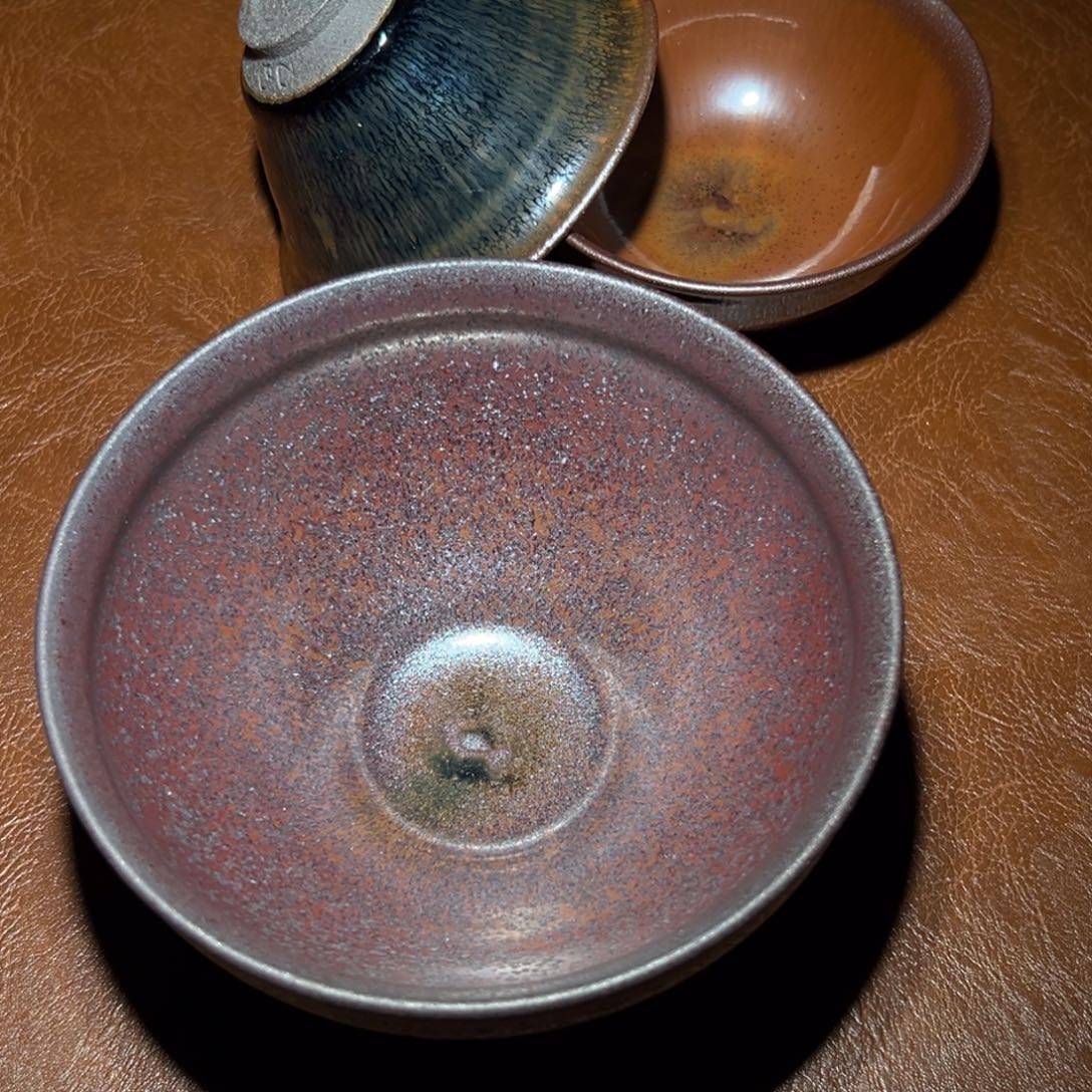 瓷用****9六丁龙窑点茶铁锈