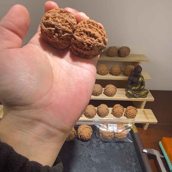 把件文玩核桃虎头