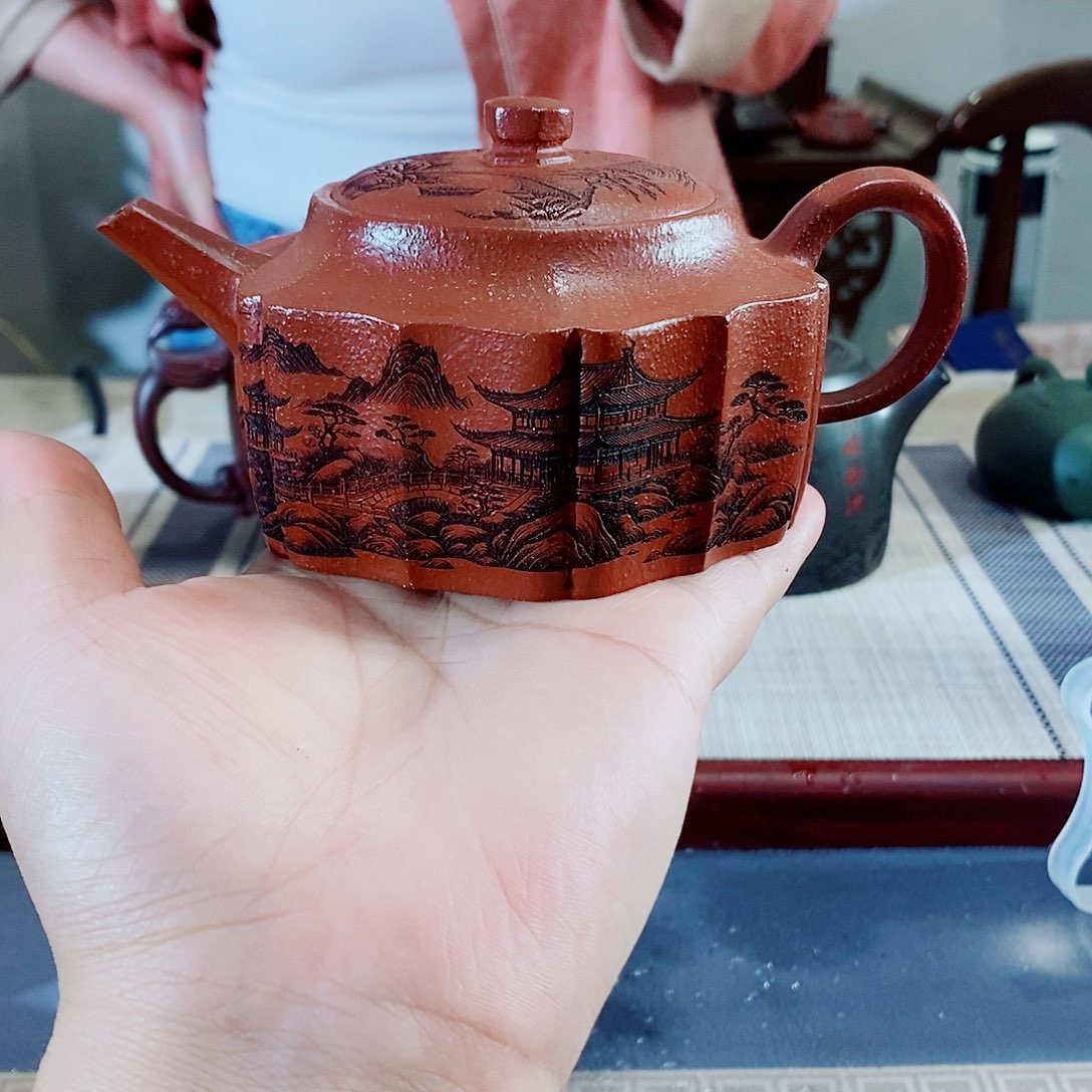 茶壶紫砂宜兴紫砂壶的人