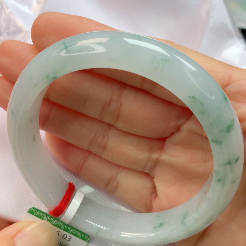 【闪购商品】翡翠手镯未镶嵌天然翡翠手镯