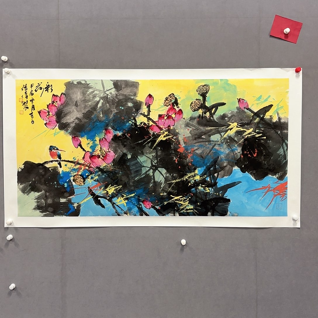 国画国画纯手绘作品请放心去藏