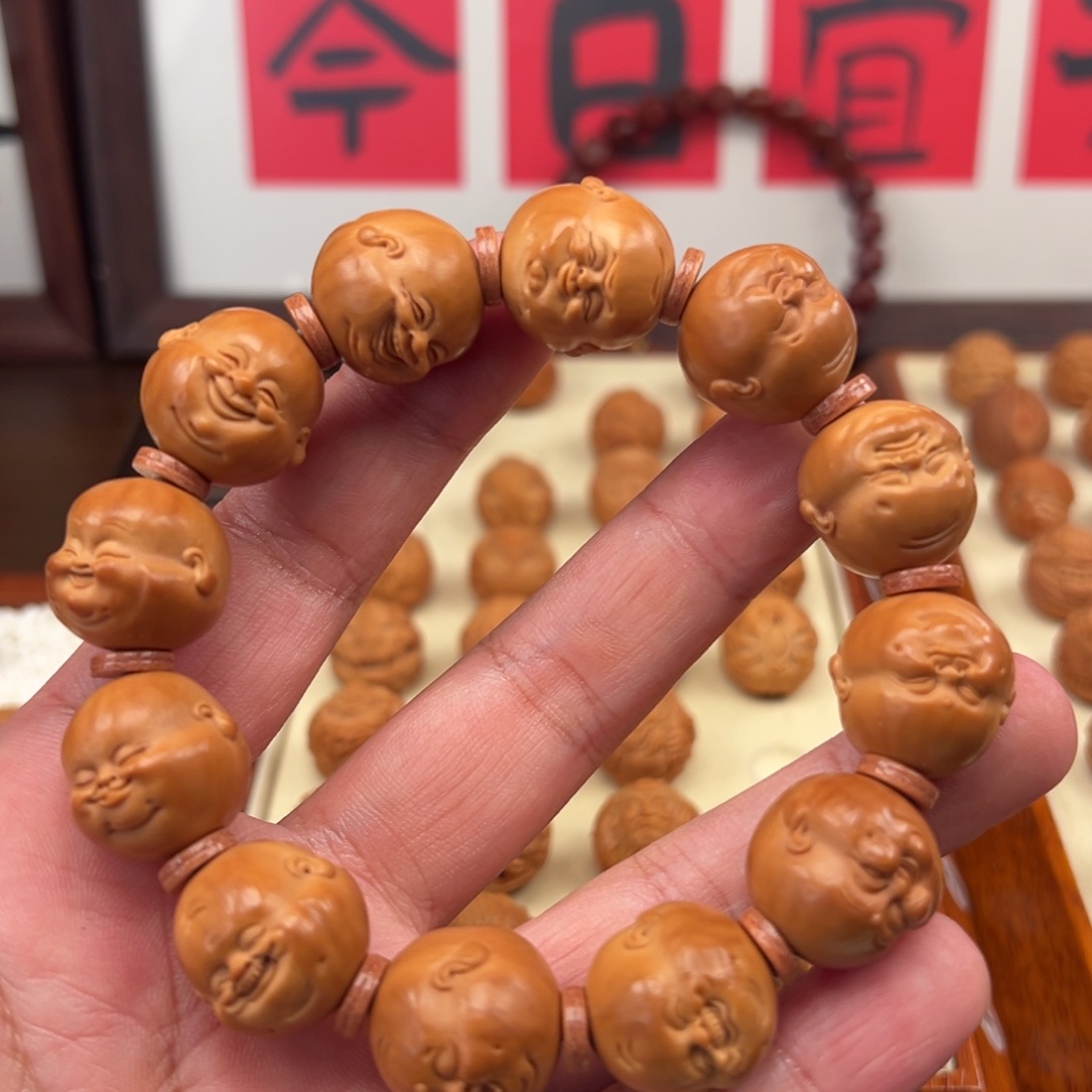 手串/手链核桃百态系列整条12颗18