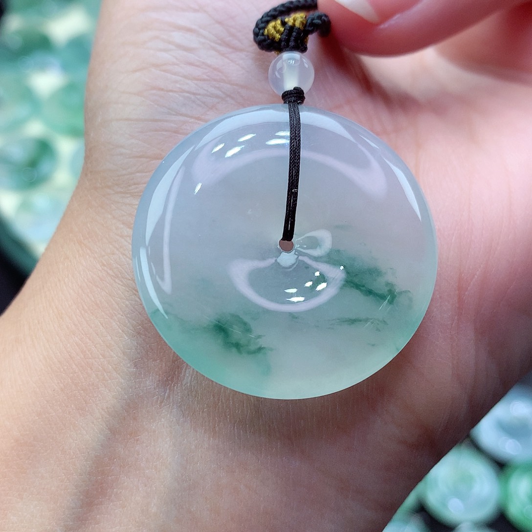 翡翠颈饰未镶嵌18尺寸33-6.2