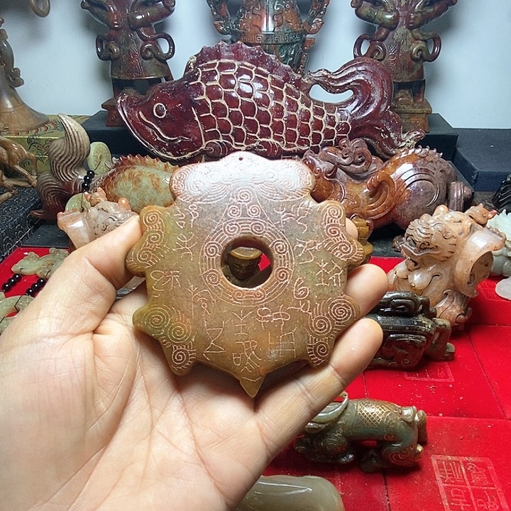 和田玉挂件未镶嵌