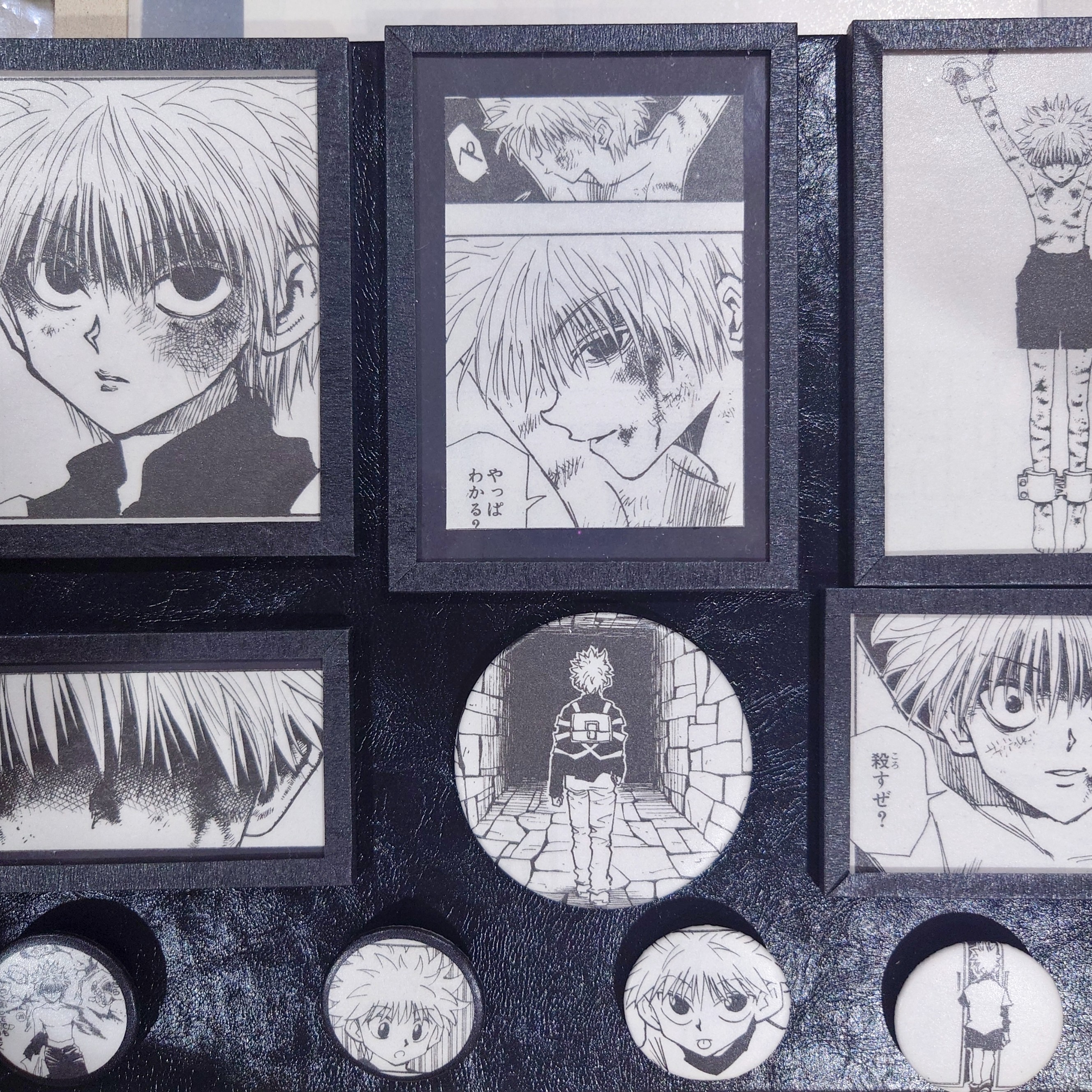 全职猎人切页冰箱贴磁吸板套装