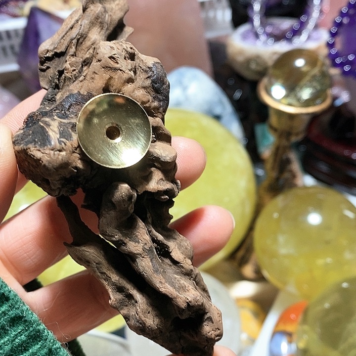 【闪购商品】紫晶珠宝半成品银S925镶嵌水晶底座