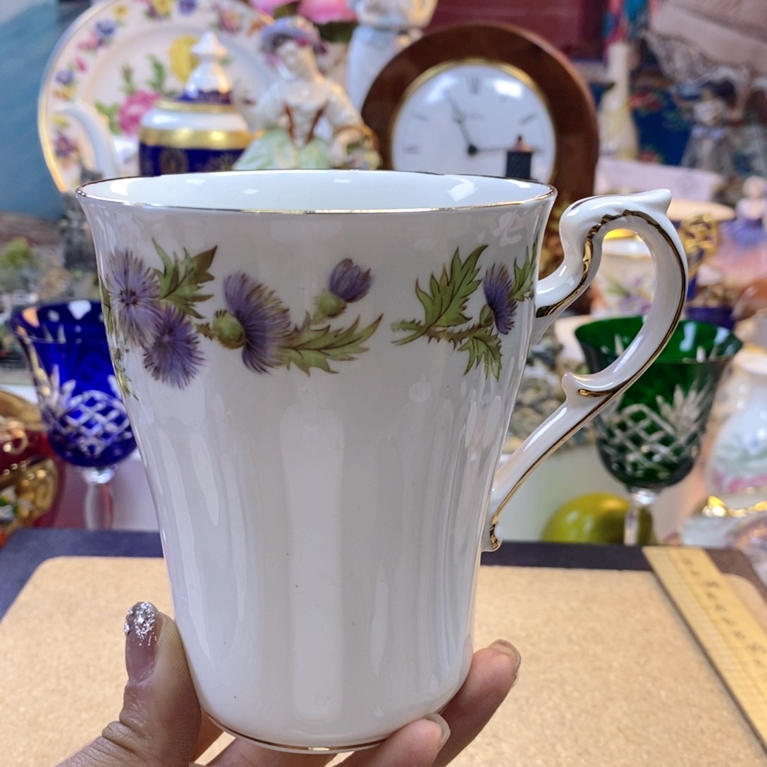 帕拉轰马克杯瓷器欧瓷咖啡杯水晶杯