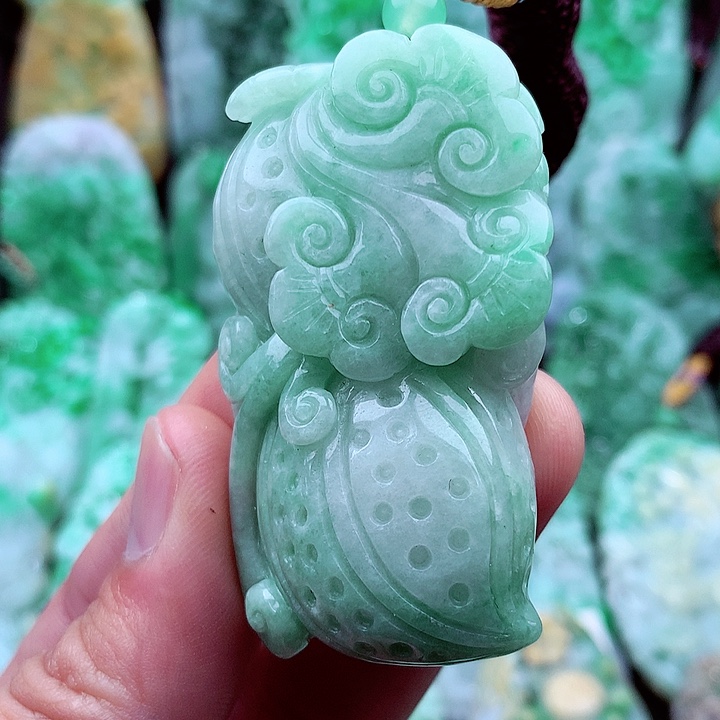 翡翠吊坠(不含链)未镶嵌