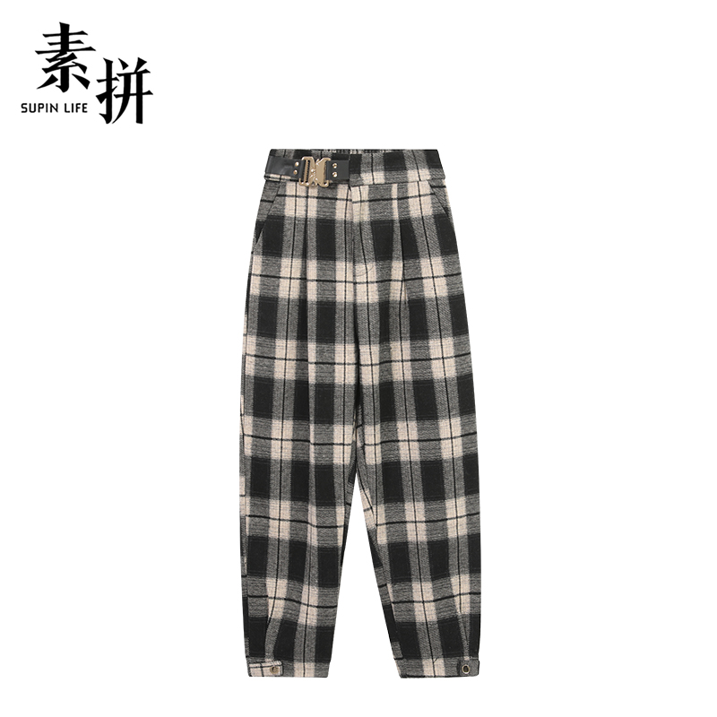 素拼女装休闲裤SPGBXK210199A
