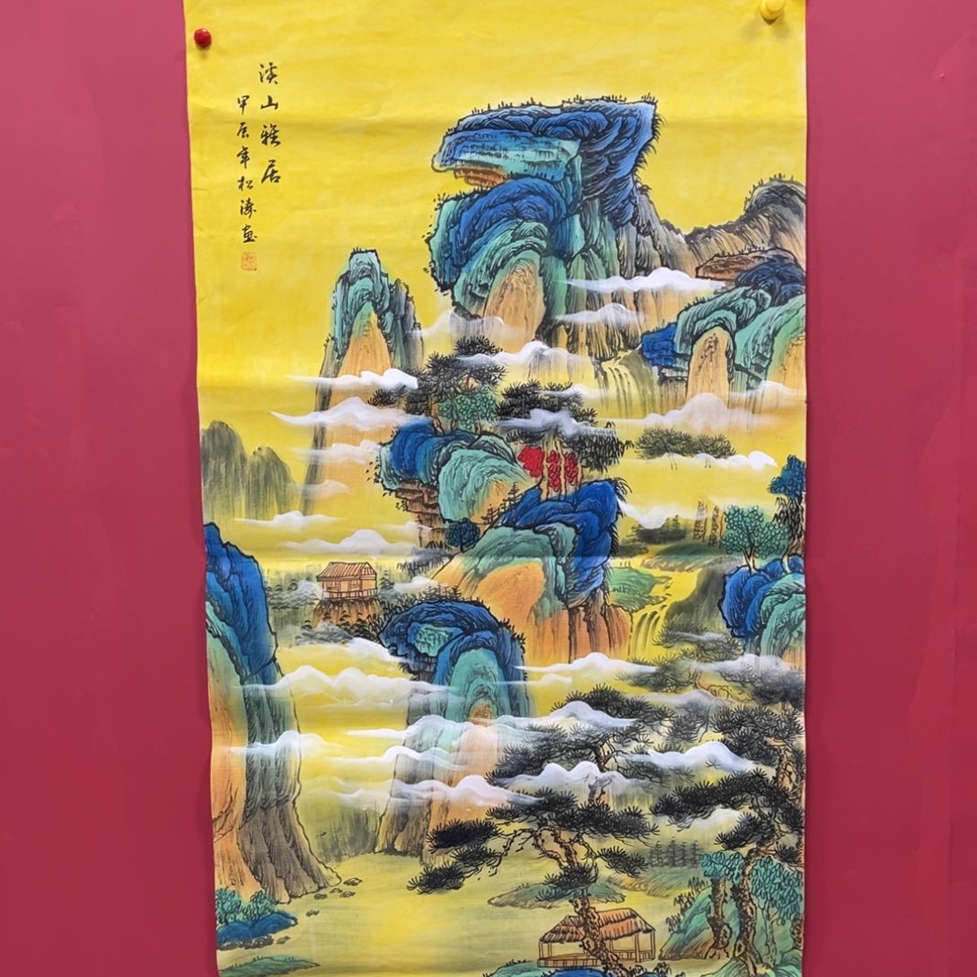 国画国画作品集一个由