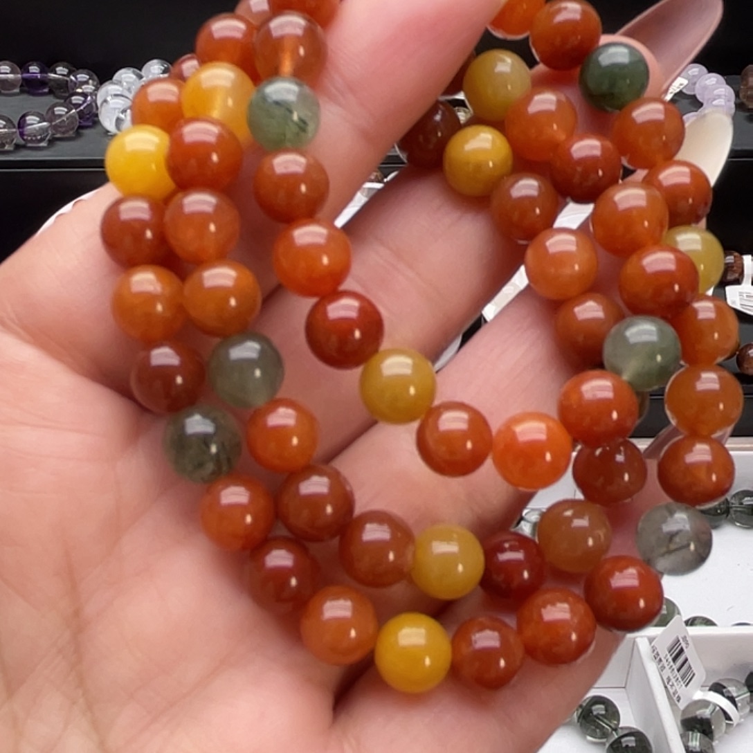 未镶嵌水晶手链天然手链