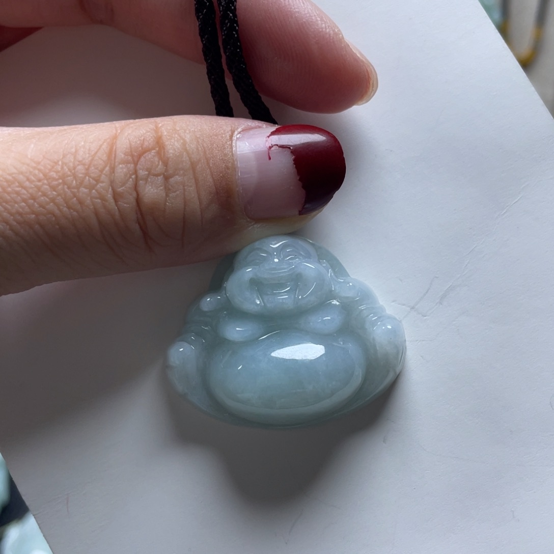 翡翠颈饰未镶嵌?****佛公