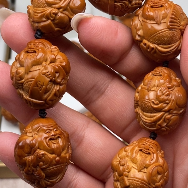 橄榄核手串/手链橄榄核雕工艺