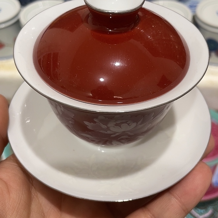 陶摆件景德镇陶瓷主人杯1223