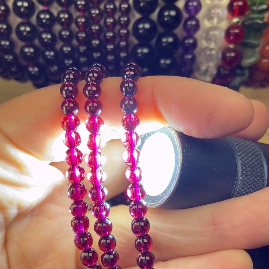 石榴石手链未镶嵌